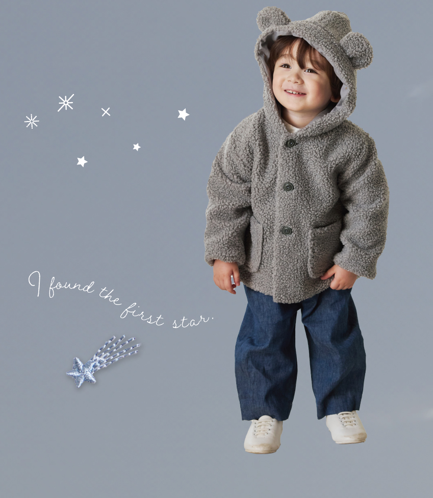 10mois　ベビー服 秋冬　コーディネート