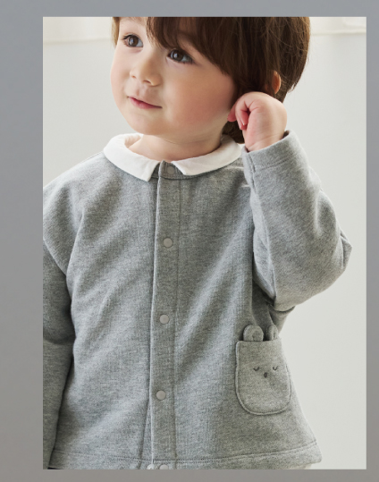 10mois ベビー服 秋冬 コーディネート