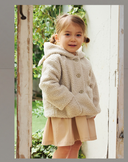 10mois ベビー服 秋冬 コーディネート