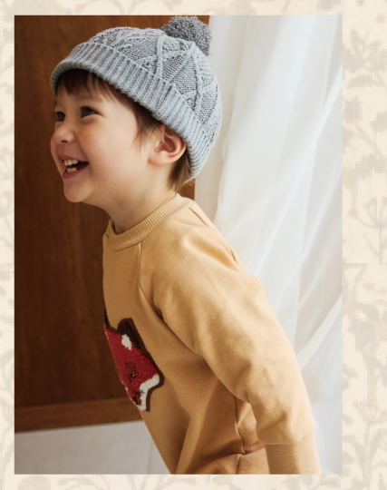 hoppetta　ベビー服 秋冬　コーディネート