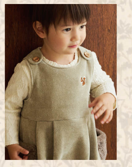 hoppetta　ベビー服 秋冬　コーディネート