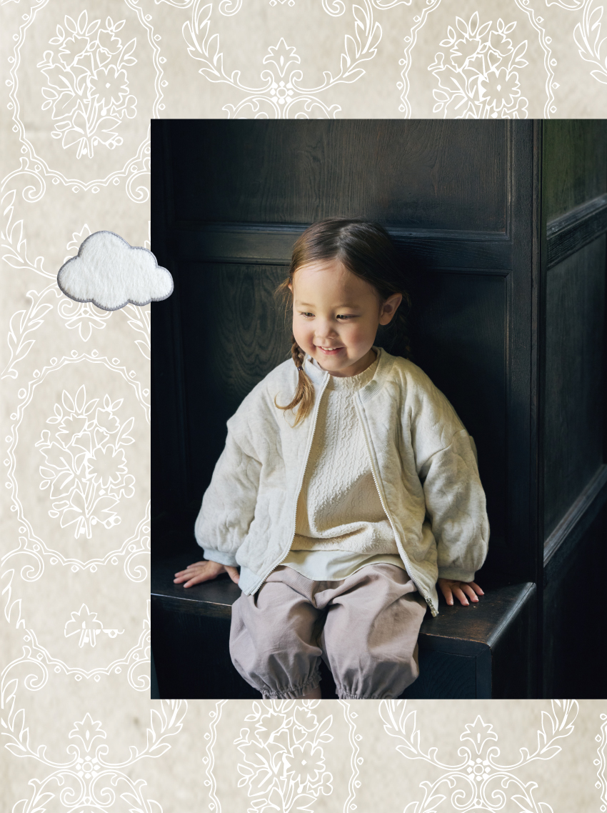 10mois ベビー服 2026秋冬コレクション スタイリング02