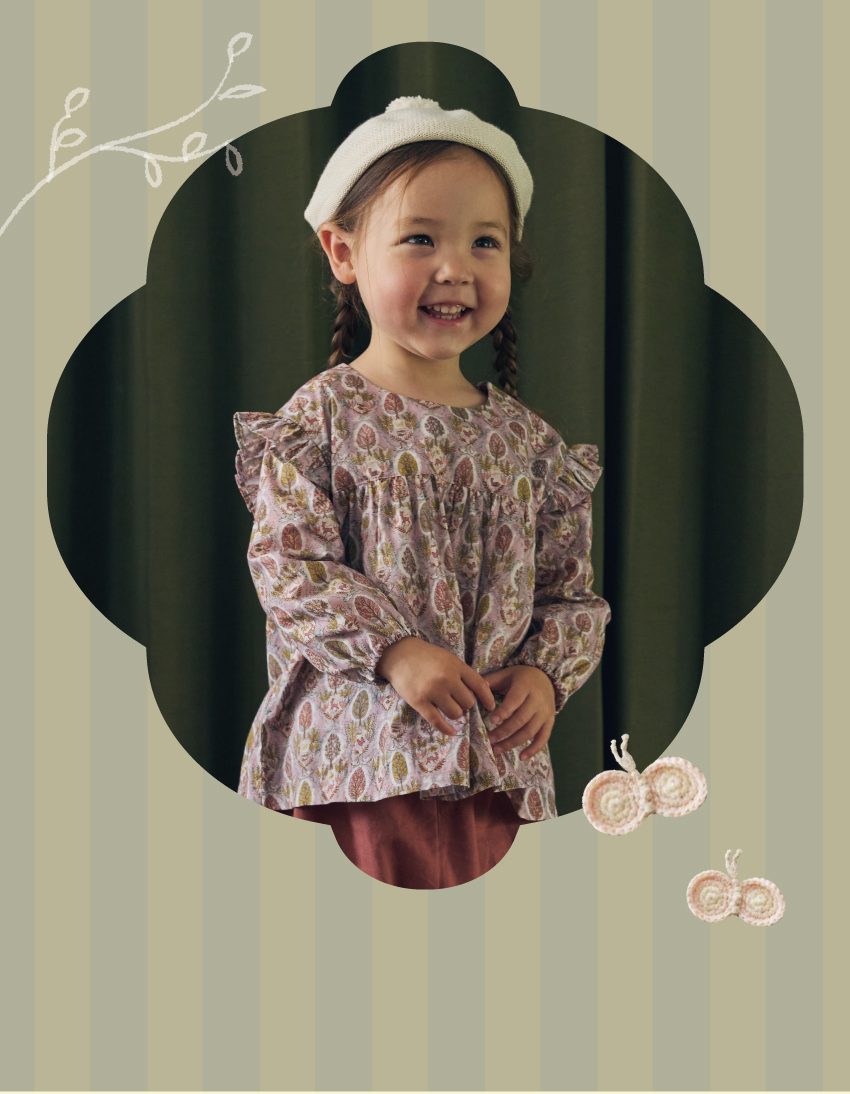 Hoppetta ベビー服 2026秋冬コレクション スタイリング05