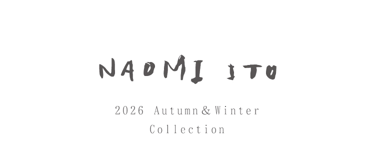 naomiito 2026 秋冬ベビー服コレクション エンドビジュアル