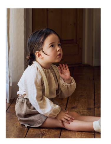 hommage de naomi ito　ベビー服　コーディネート