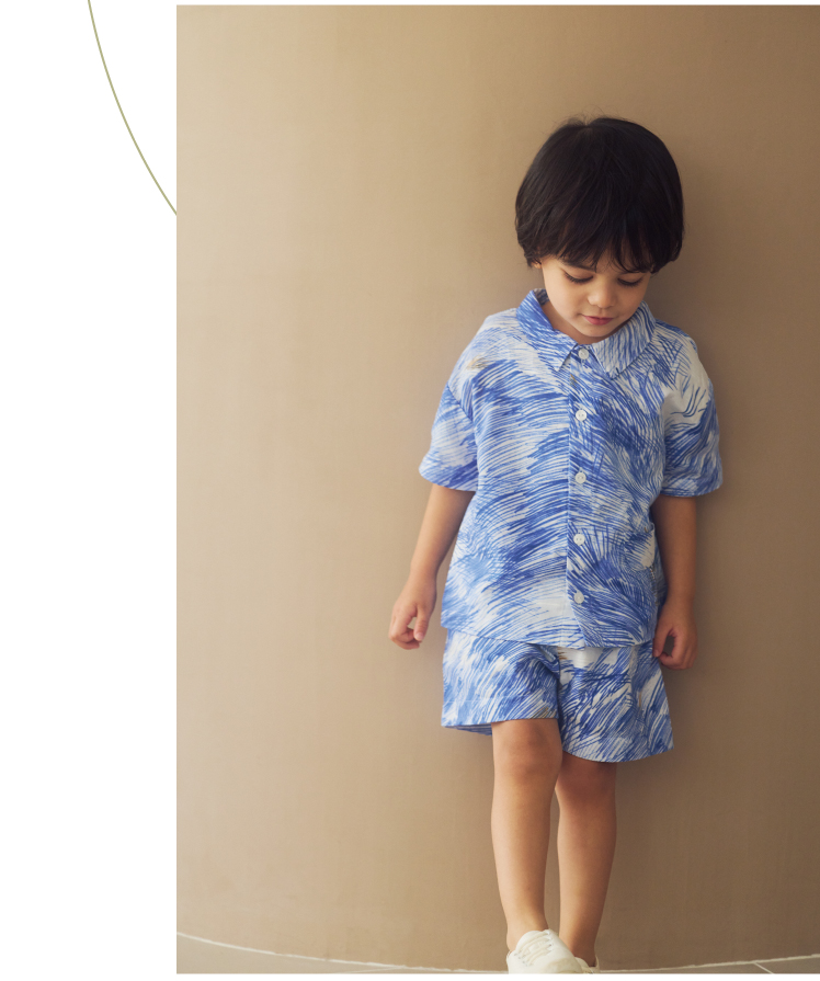 naomi ito　ベビー服　コーディネート