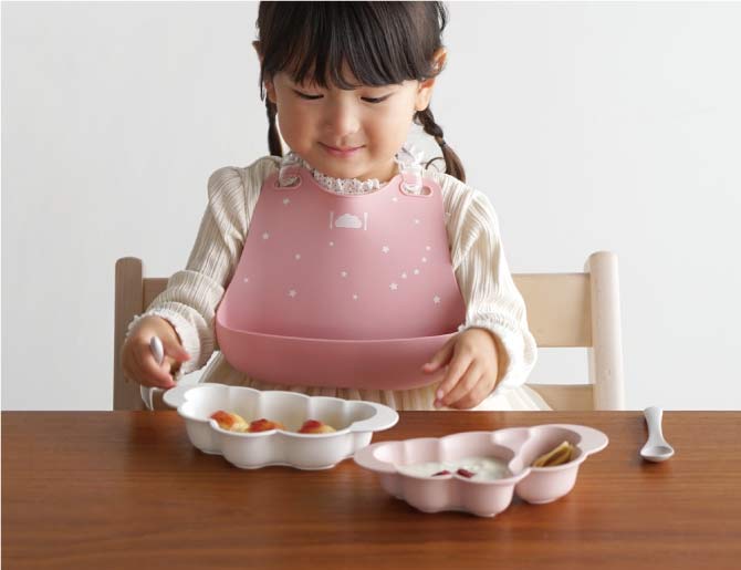 ママが食べさせやすい