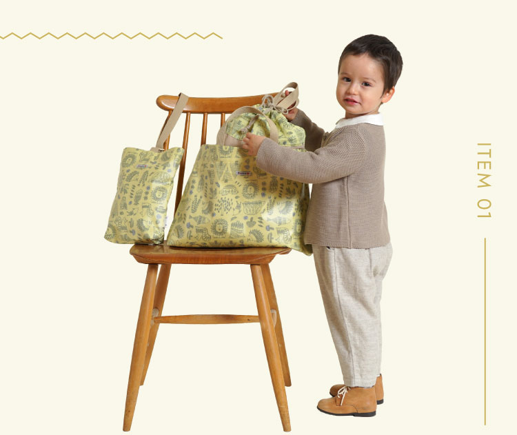 入園祝い　レッスンバッグセット