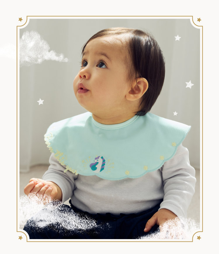 午年　うま　2026年限定デザイン 刺繍スタイ