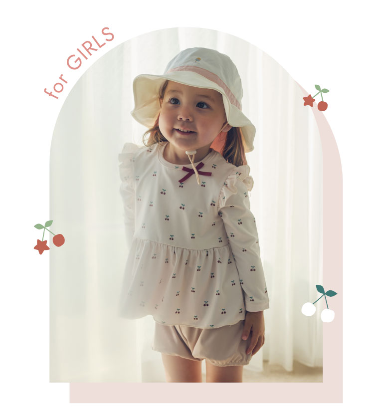 ラッシュガード　水着　女の子