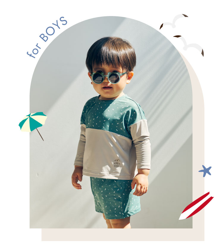 ラッシュガード　水着　男の子